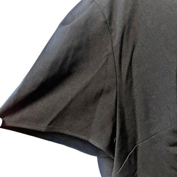 Who What Wear A-Line Tunic Midi Dress Sheer Hem Ruffle Shift Bottom Plus Size 3X - Picture 7 of 9